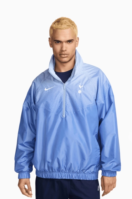 Dzseki Nike Tottenham Hotspur 24/25 Windrunner - világoskék