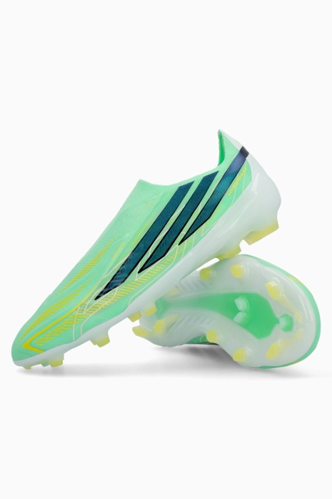 Ghete de fotbal adidas F50 Elite Hyperfast LL FG Junior - Mentă