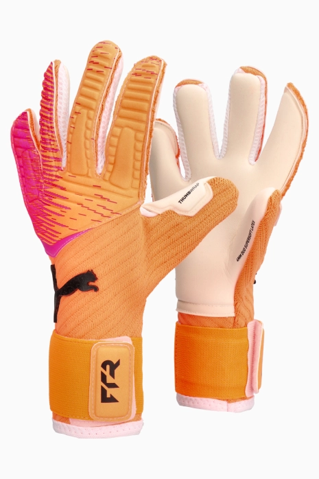 Rękawice Puma Future Pro Hybrid - Pomarańczowy
