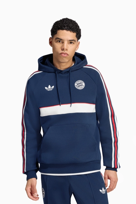 adidas Originals FC Bayern 26/27 Hoodie - Navy blue