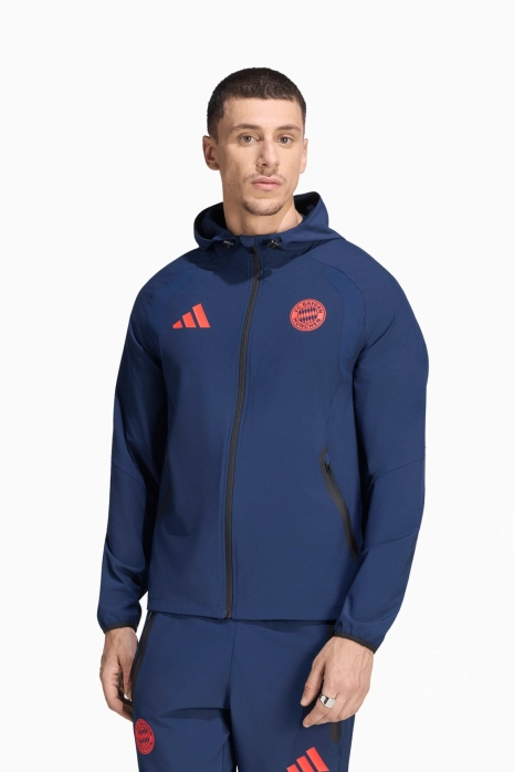 adidas FC Bayern 26/27 Tiro Travel Jacke - Navy blau