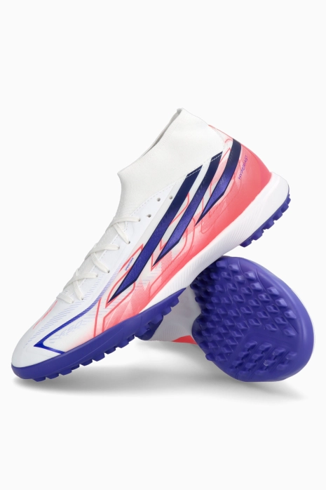 adidas F50 League Hyperfast Mid TF - White