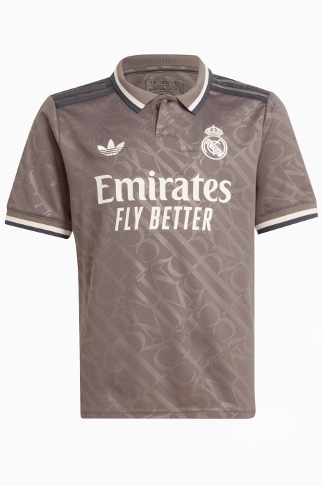 Tişört adidas Real Madrid 24/25 Üçüncü Replica Çocuk - Gri