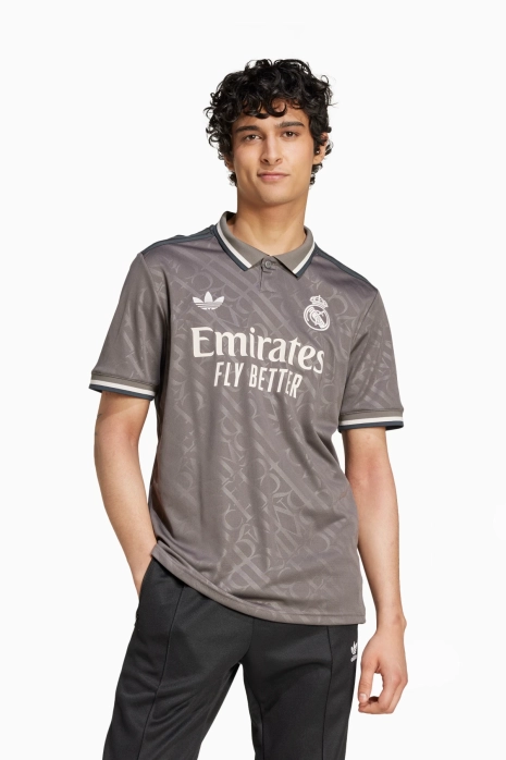 Majica adidas Real Madrid 24/25 Tretje Replica - Siva