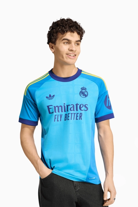 Koszulka adidas Real Madryt 26/27 Trzecia Goalkeeper - Niebieski