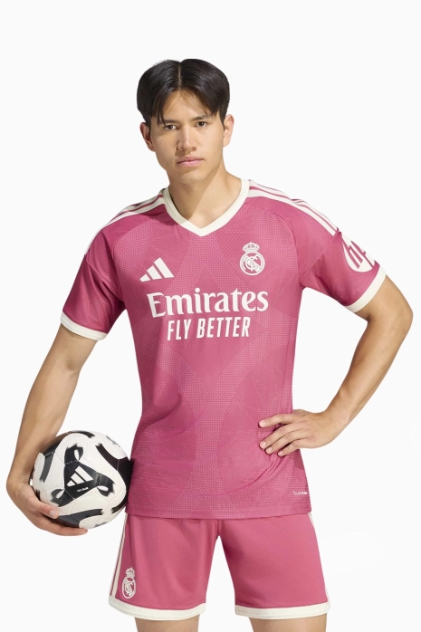 adidas Real Madrid 26/27 Dritte Authentic Trikot - Rosa