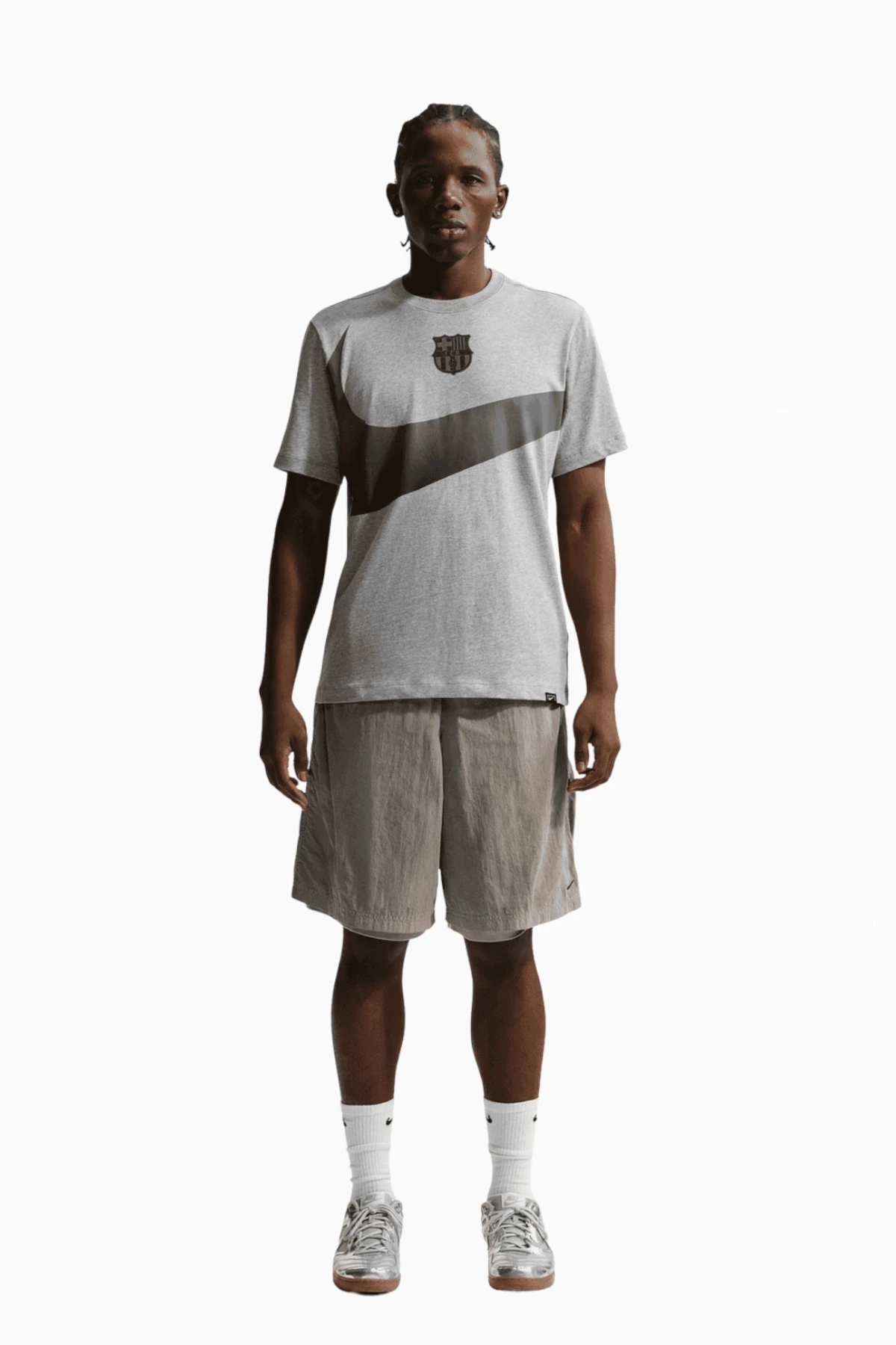 T-shirt Nike FC Barcelona 25/26 Tee - Gray | R-GOL.com - Football