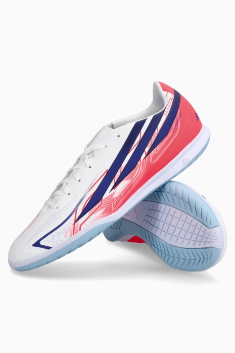 Hallenschuhe adidas F50 Club Hyperfast IN - Weiß