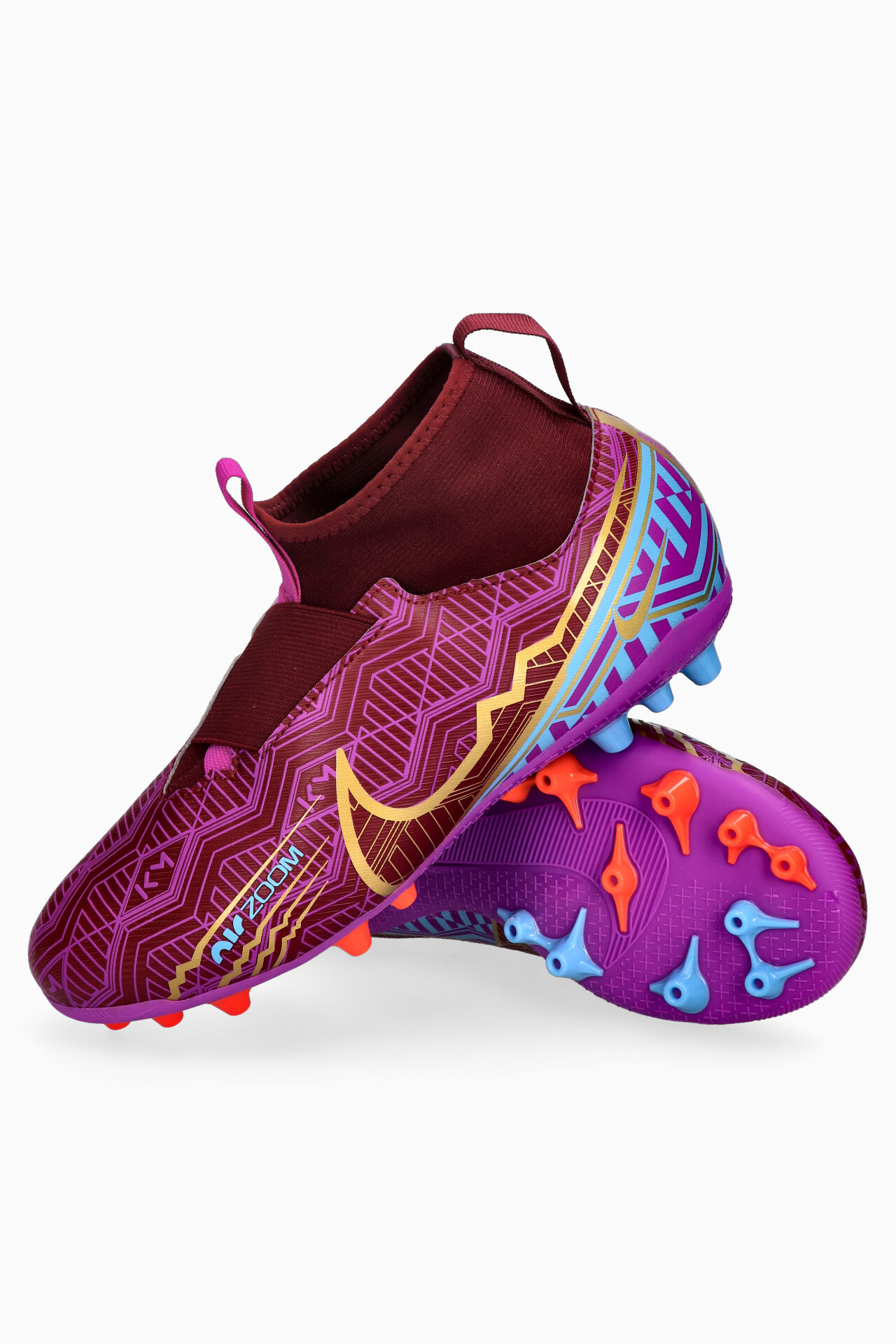 Nocken Nike Zoom Mercurial Superfly 9 Academy KM AG Junior - Rotwein ...