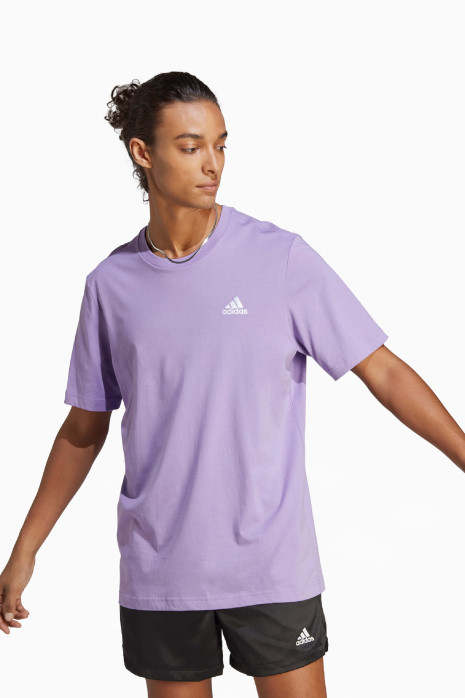 Футболка adidas Essentials Single - фіолетовий