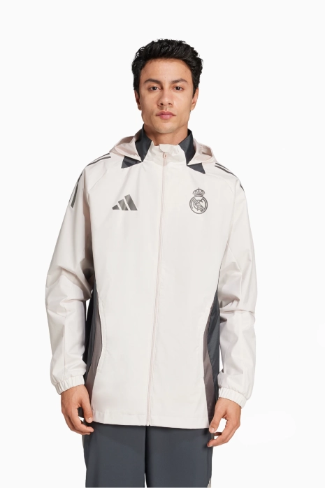 Dzseki adidas Real Madrid 24/25 All-Weather - Szürke