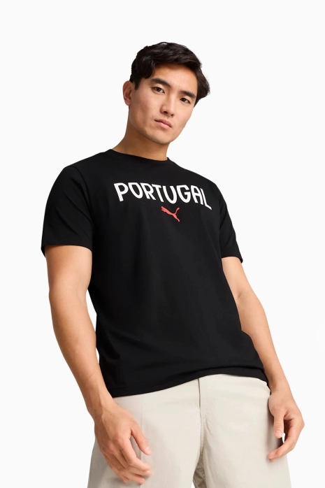 Tričko Puma Portugalsko 2025 ftblNRGY - Černá
