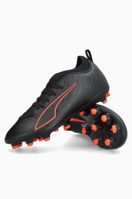 Ghete de fotbal Puma Ultra 6 Match FG/AG Junior - Negru