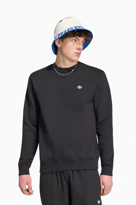Hanorac adidas Originals Trefoil Essentials - Negru