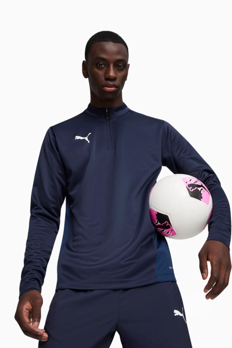 Блуза Puma teamGOAL Training 1/4 Zip Top - тъмносин