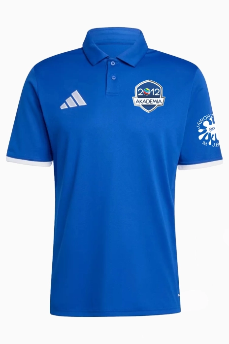 Koszulka adidas Polo dla zawodnika KLAS SPORTOWYCH Szkoła Akademia 2012 Jaworzno Junior - Niebieski