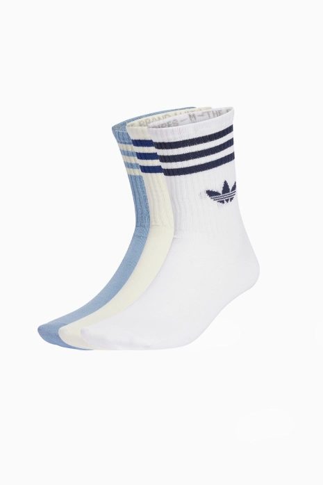 Socks adidas 3-Stripes Crew 3 Pairs - Multicolor
