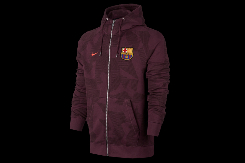 Nike Fc Barcelona Nsw Hoodie Fz Authentic 886696 685 R Gol Com Football Boots Equipment