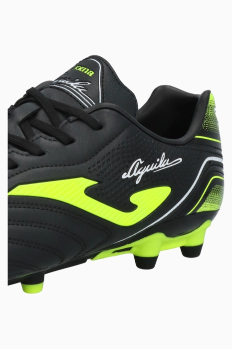 Chaussures De Football Crampons Moulés Joma Aguila Top Noir - Taille US 9.5, Neuves Avec Boîte