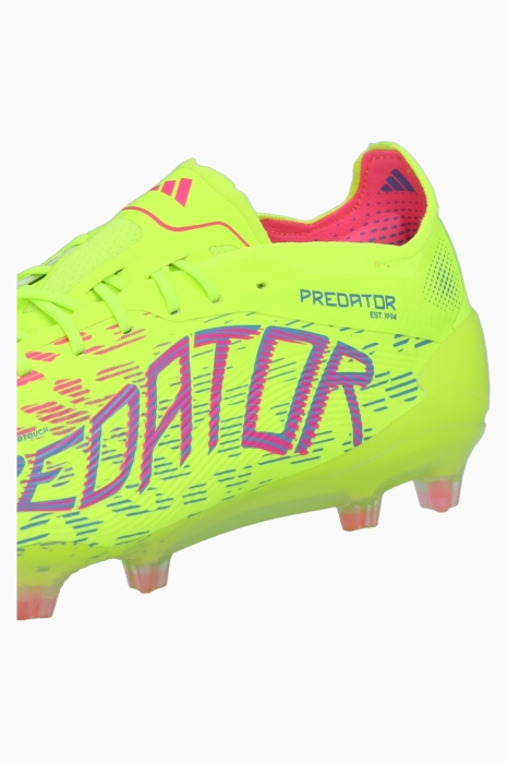 Ghete de fotbal adidas Predator Elite FG - Lămâie verde | Magazin