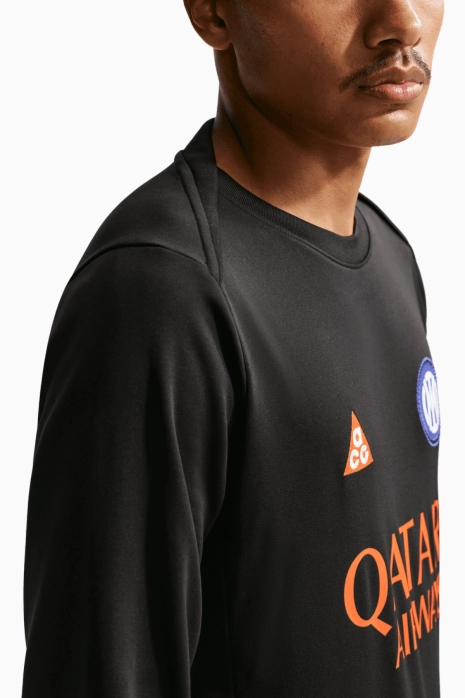 Long-sleeve shirt Nike Inter Milan x ACG 25/26 Academy Pro - Black
