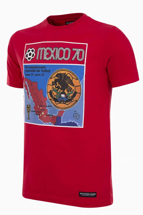 Camiseta Retro COPA Panini Mexico 1970 World Cup