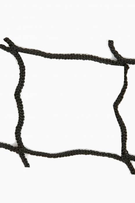 Goal Net 5 x 2 (4mm; 0,8x1,5m, knotless, black) 1 bucata