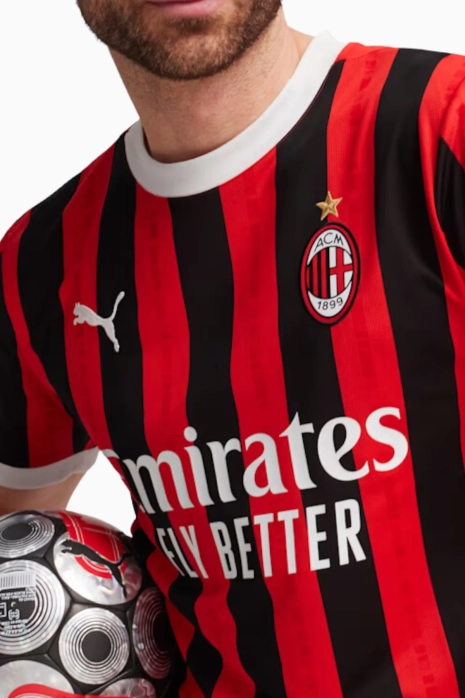 T-shirt Puma Rafa Leão 10 AC Milan 24/25 Home Replica | R-GOL.com