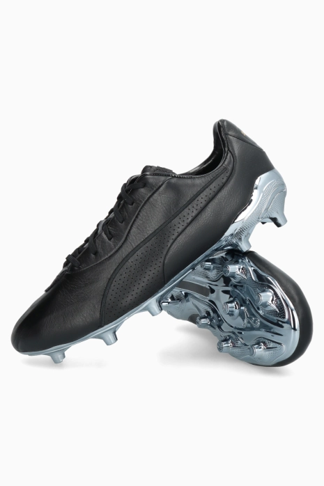 Lisovky Puma King Platinum FG/AG - Černá