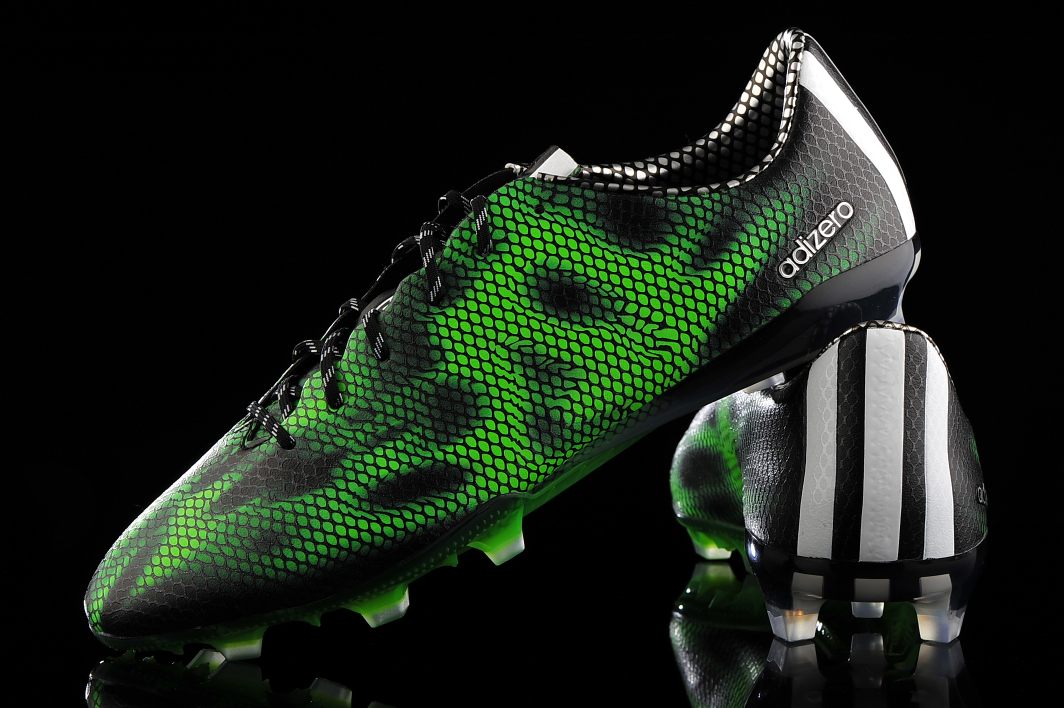 adidas f50 black and green