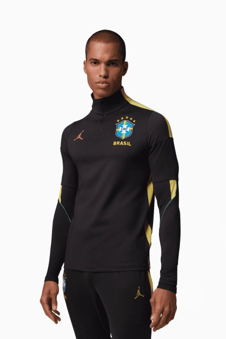Mikina Nike Brazylia x Jordan 2026 Strike - Černá