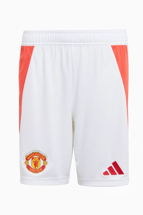 Shorts adidas Manchester United 24/25 Home Junior - White