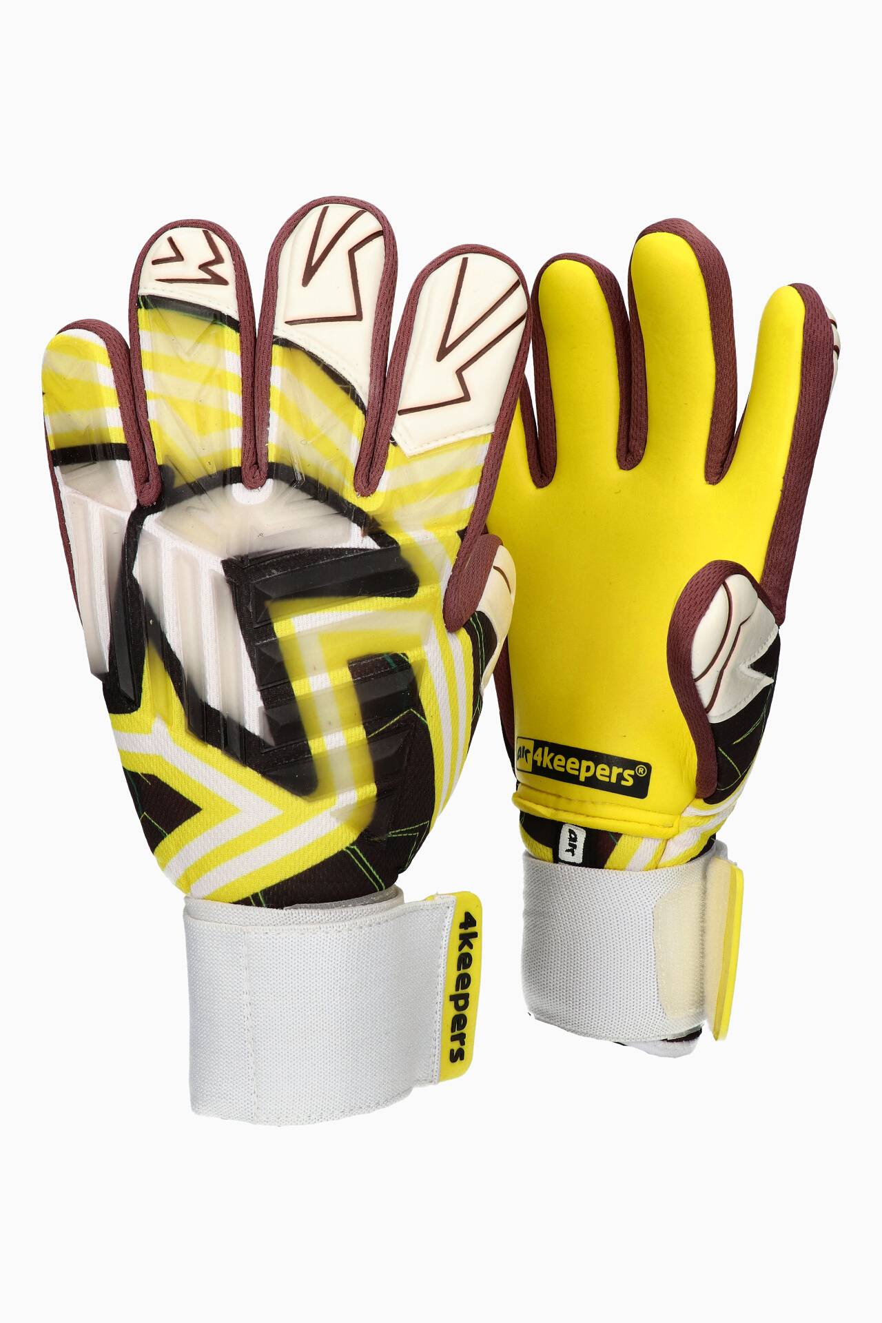 Champro Competition Goalie Gloves - 8 Inch Optic Yellow Goalkeeper Gloves