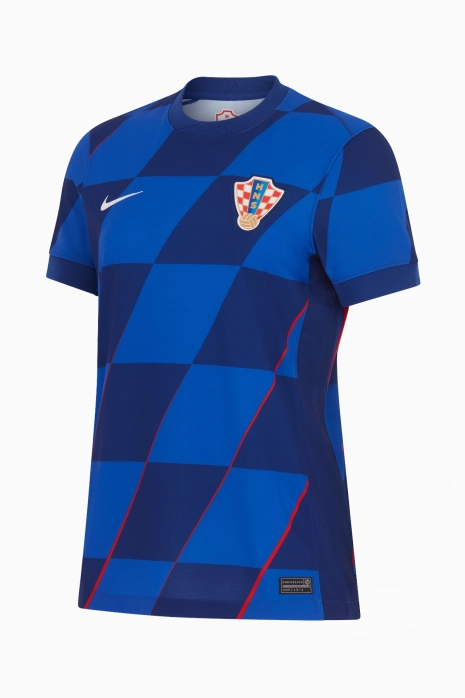 Κοντομάνικη Μπλούζα Nike Croatia 2024 Away Stadium Γυναικείο