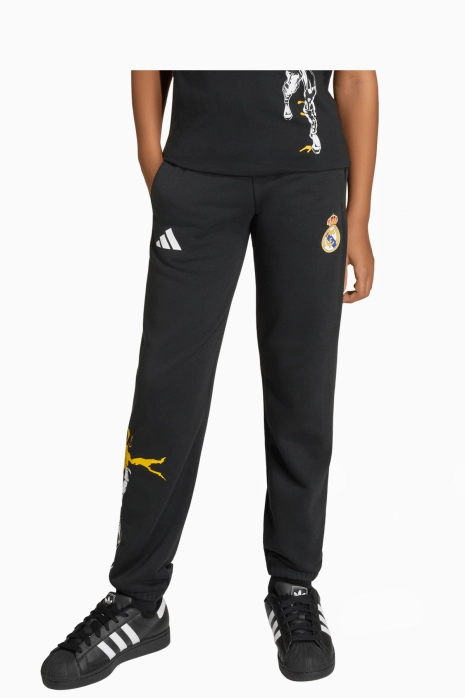 adidas Real Madrid x Marvel 25/26 Hose Junior - Schwarz