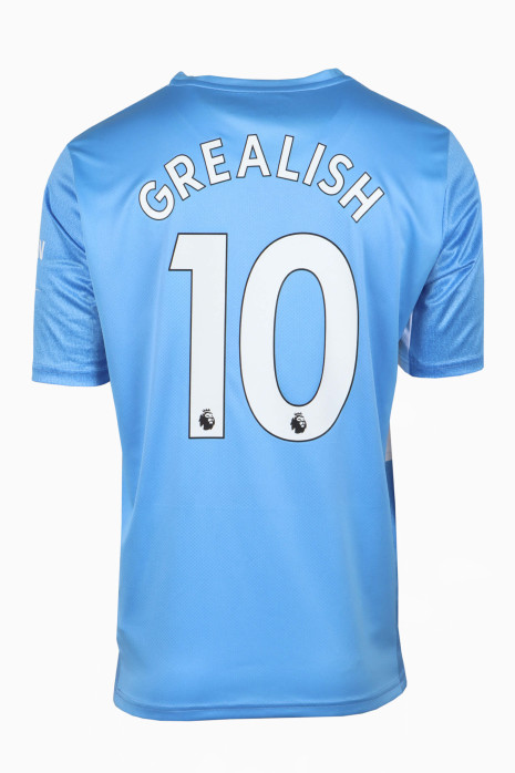 T-shirt Puma Manchester City 21/22 Home Replica Grealish 10 - Sky