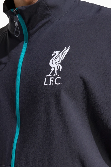 Jacket adidas Liverpool FC 25/26 Anthem - Black | R-GOL.com