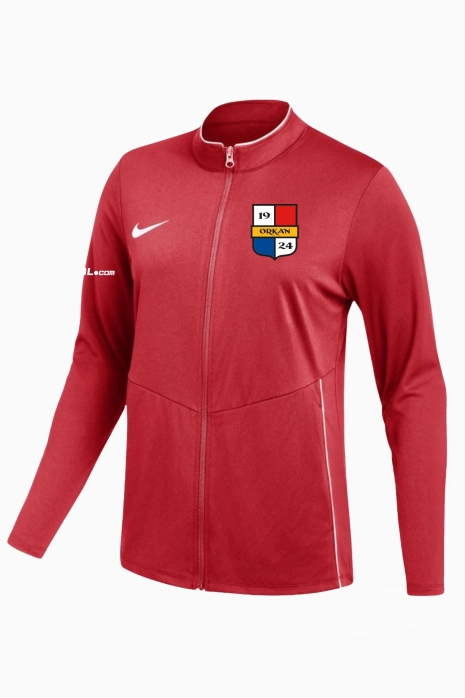 Bluza rozpinana Nike Orkan Sochaczew Junior - Czerwony