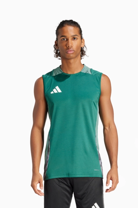 Ποδοσφαιρική Φανέλα adidas Tiro 24 Competition Training Sleeveless - πράσινος