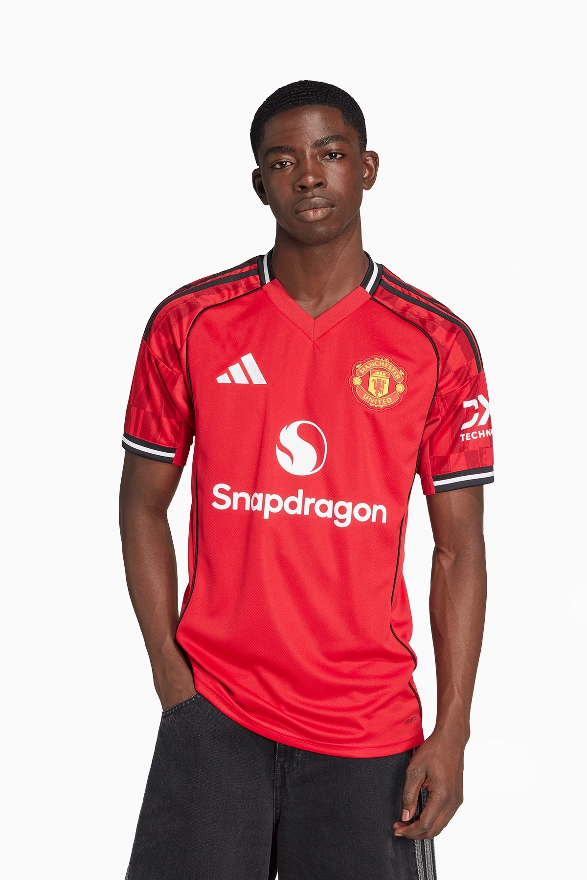 Футболка adidas Manchester United 25/26 Home Replica - червоний