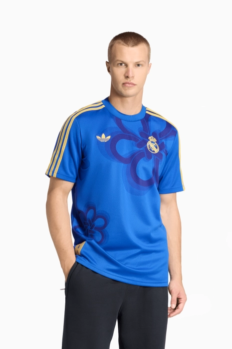 Tričko adidas Real Madrid 25/26 Cultural Story - Modrý