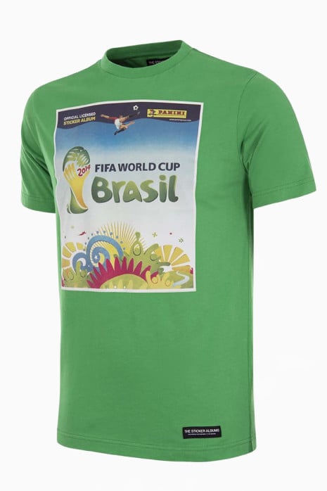 Camiseta Retro COPA Panini Brazil 2014 World Cup