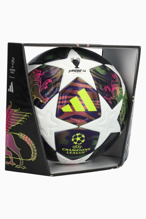 Míč adidas UCL Pro 25/26 Final velikost 5 - Fialový