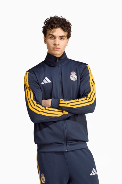 Mikina adidas Real Madrid 26/27 DNA Track - Námořnická modrá