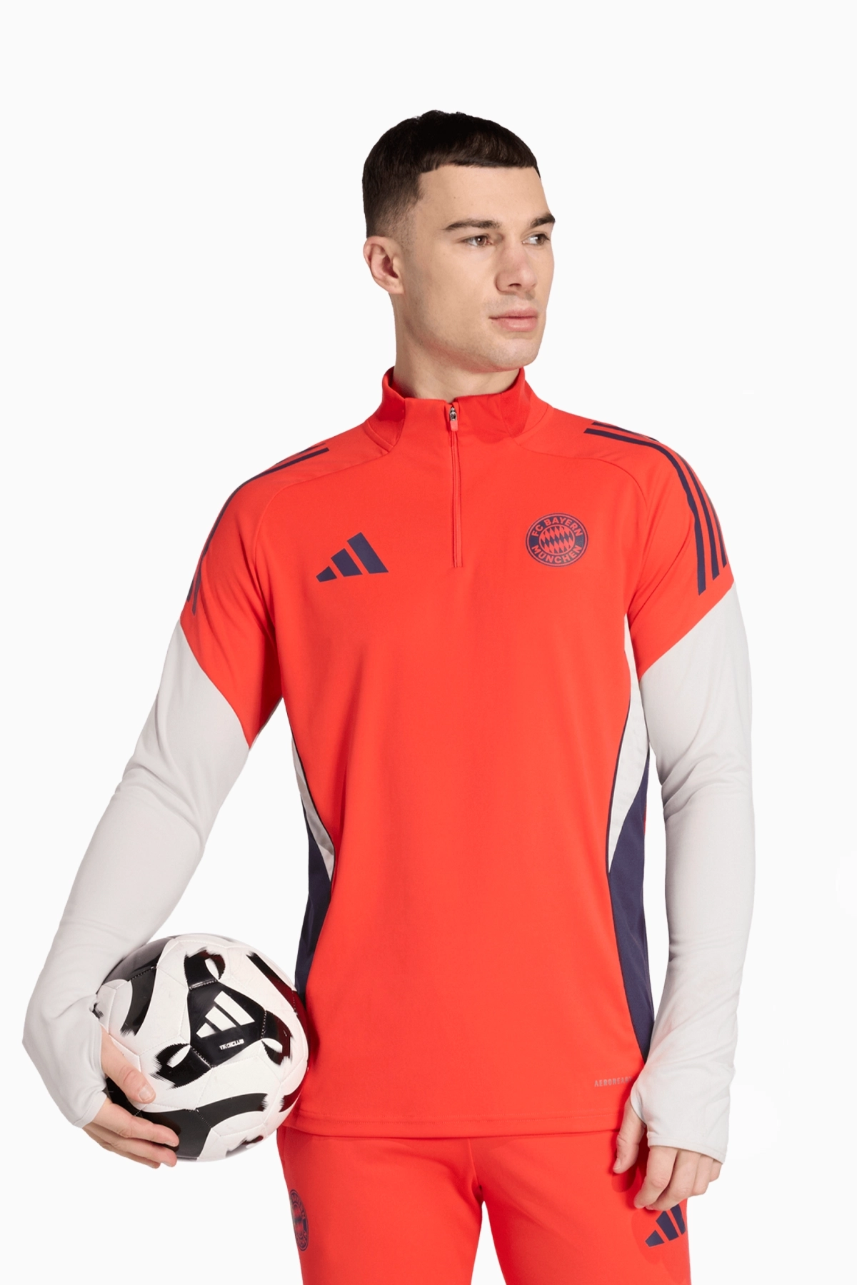 adidas FC Bayern 25/26 Training Top Sweatshirt - Red | R-GOL.com