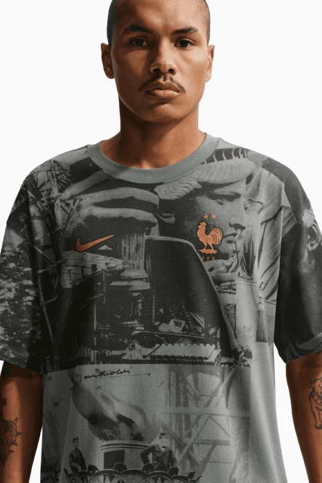 T-Shirt Nike France 2026 Tee - Gray | R-GOL.com - Football boots