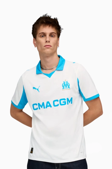 Тениска Puma Olympique de Marseille 25/26 като Домакин Replica - Бяла