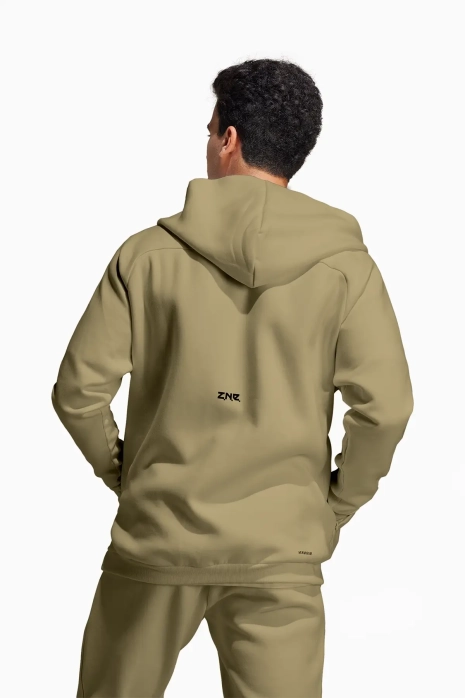 Kapüşonlu svetşört adidas Z.N.E. Premium FZ - Yeşil | Futbol