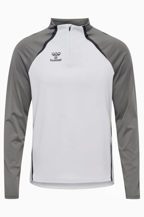 hummel hmlLEAD 2.0 Half-Zip Sweatshirt - Grau