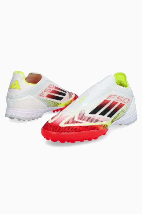 adidas F50 Pro LL TF - Alb | Magazin de fotbal echipament R-GOL.com